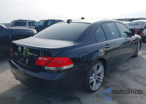 2007 BMW 750Li z USA, uszkodzony, nr VIN WBAHN83557DT71150